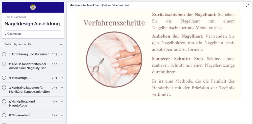 Nageldesign ausbildung