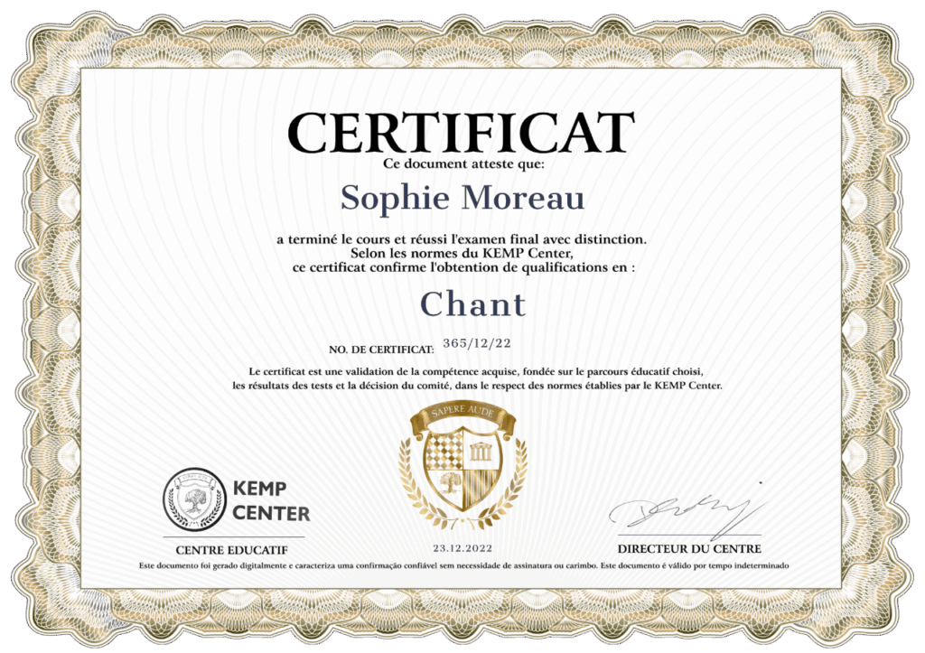 KEMP Center Certificates ENDEFRPL Photoroom