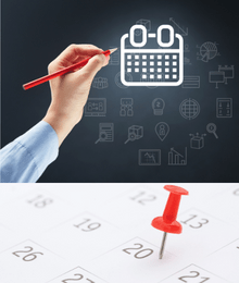 Marketing content calendar Plan your entire month in advance 1
