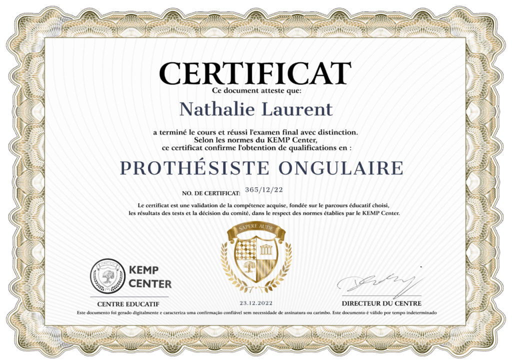 KEMP Center Certificates ENDEFRPL Photoroom