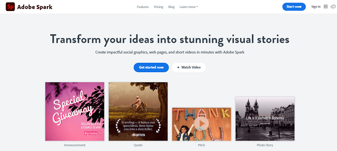 adobe spark app