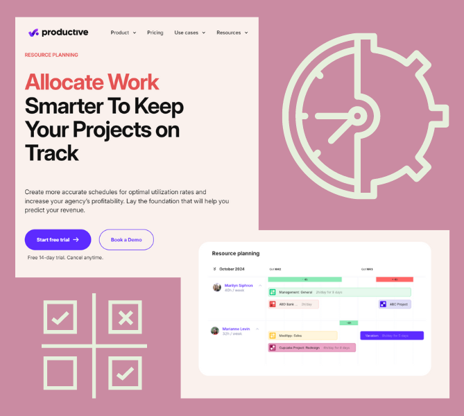 how to optimize resources infographic