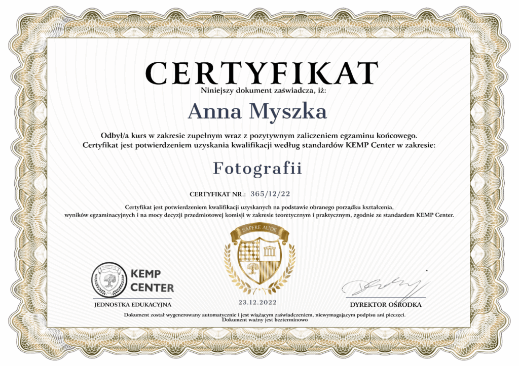KEMP Center Certificates ENDEFRPL Photoroom
