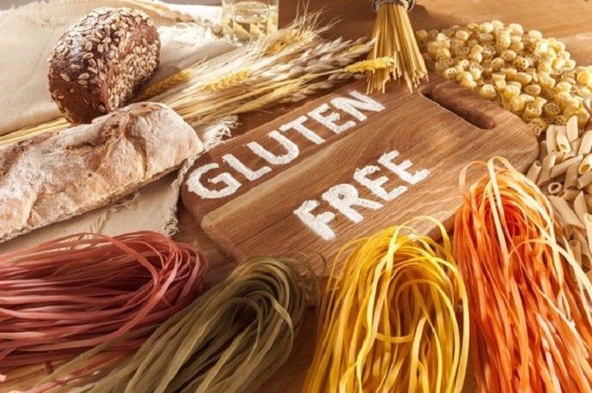 Gluten free food pasta bread flour