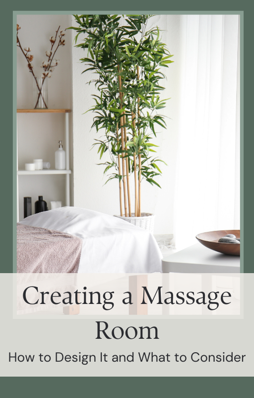 Creating a massage room